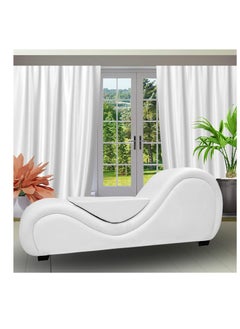 S-Shape Sofa Modern Loveseats Yoga Chaise lounge With Center Cushion