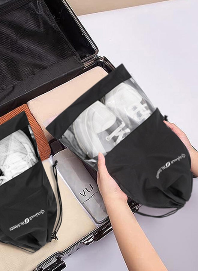 AL SANIDI Travel shoe bag, Black, Size 44*32 Cm - Image 2