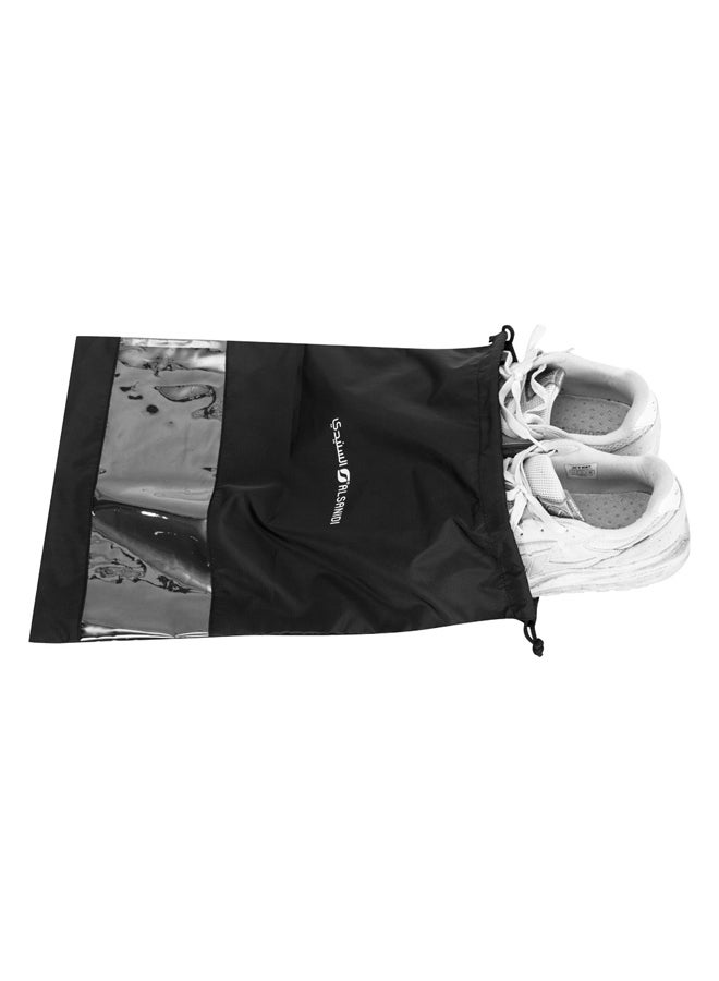 AL SANIDI Travel shoe bag, Black, Size 44*32 Cm - Image 4