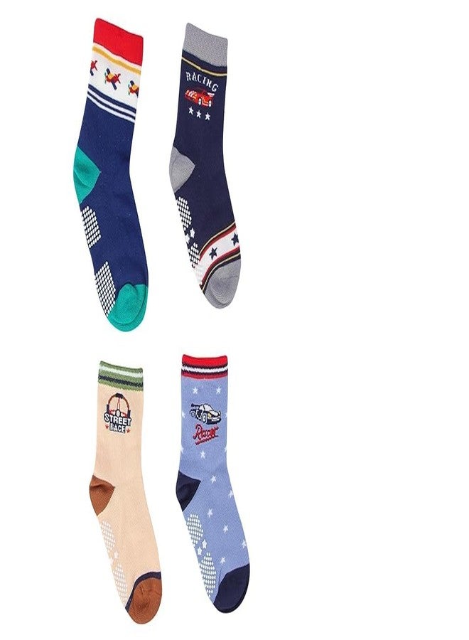Diamond Craft kids socks for boys and girls, soft cotton with Antibacterial Wash Pack of 5 pair- Size upto 10 year kids (IN, Age, 5 Years, 8 Years, Multicolor) - Image 5