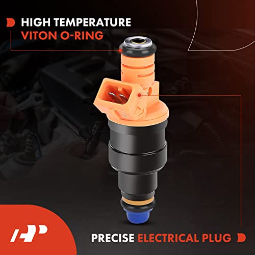 A-Premium Set of 8 Fuel Injector - Compatible with Ford, Lincoln, Mercury Vehicles - 4.6L 5.0L 5.4L 5.8L - E150, E250, E350, F150, F250, F350, Mustang - Replace Part 0280150943, 0280150939, 0280150909 - Image 3