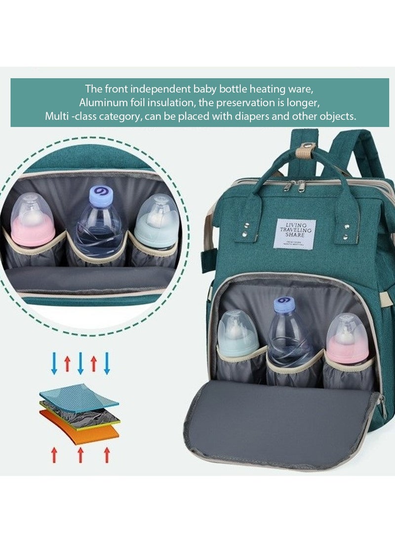 Baby Diaper Bag Backpack Multifunction Diapers Changing Station for Boys Girls Outdoor and Travel Infant Shower Gifts Large Capacity 900d Oxford USB Port Green - pzsku/Z5AD09218724862E71A77Z/45/_/1716776129/f5ee30ad-eeb2-43d6-978f-bac9c603d879