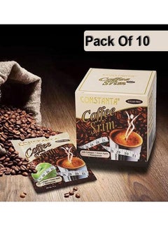 CONSTANTA Coffee Srim Sugar Free With Green Apple Pack Of 10  - Image 1