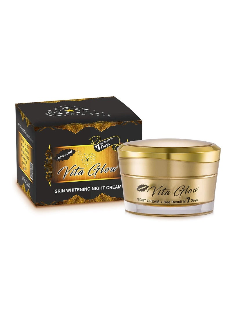 Vita Glow Vita Glow Advanced Night Cream for Skin Whitening - 30g - Image 1