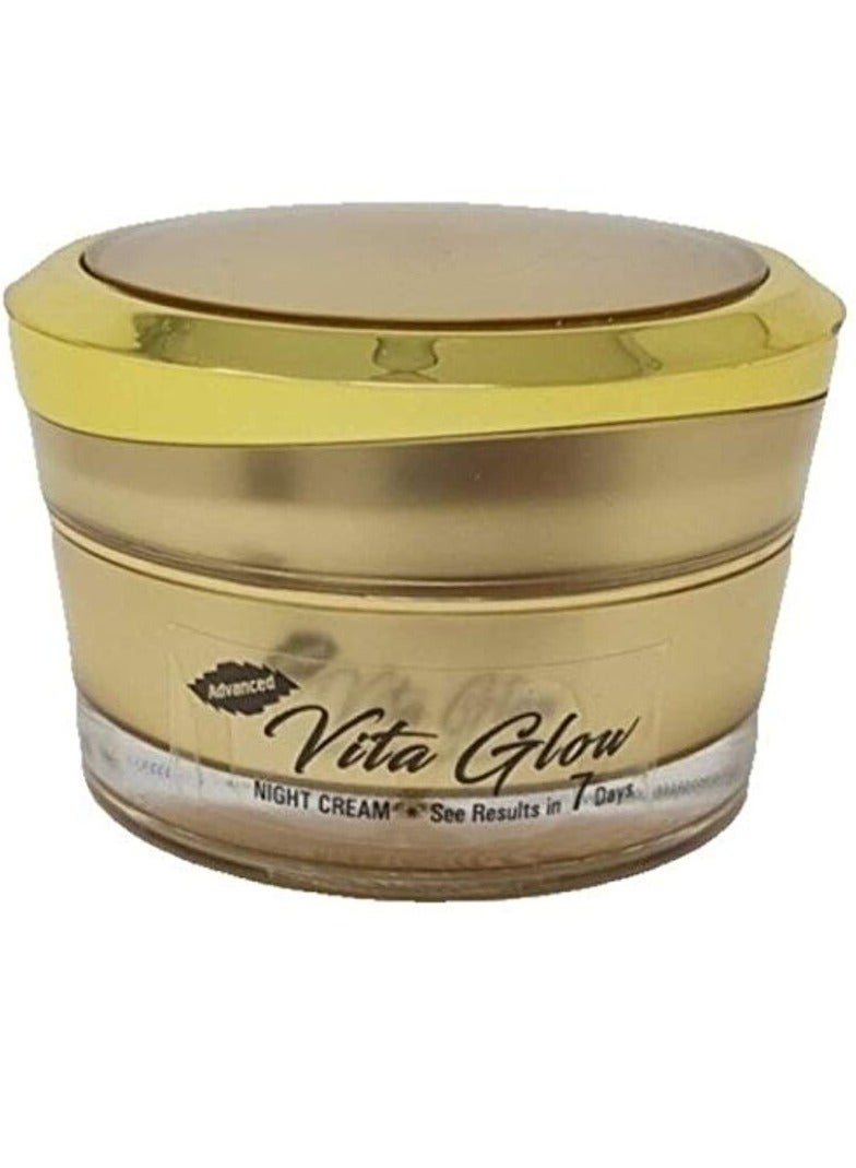 Vita Glow Vita Glow Advanced Night Cream for Skin Whitening - 30g - Image 3