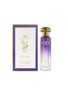 Tocca Tocca Womens Perfume Maya Fragrance 068 oz 20 ml  Warm Floral Wild Iris Blackcurrant Patchouli Heart  HandFinished Bottle 