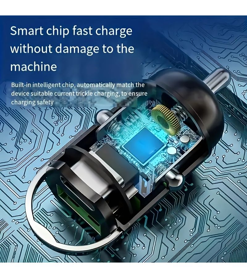 Mini Car Charger 100W PD QC Fast Charger Stylush K228-3 USB C Adapter - Image 5