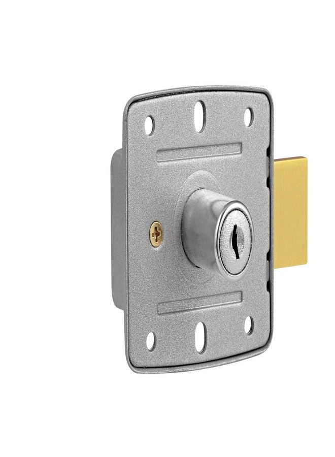 Bonus Cupboard Lock CB-50 (Without Security Plate)(23-30MM)(Material-Mild Steel)(Silver Colour)(Powder Coated Finish)