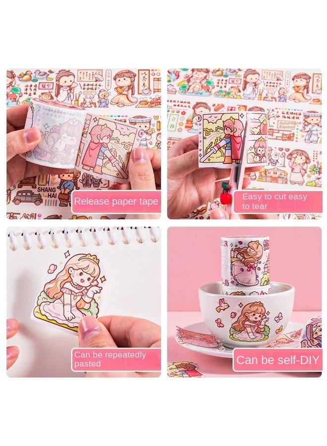 Bluejw New Small Potato Hand Account Tape New 24 Solar Terms World Hand Account And Paper Account Sub-packaging Suit - Image 5