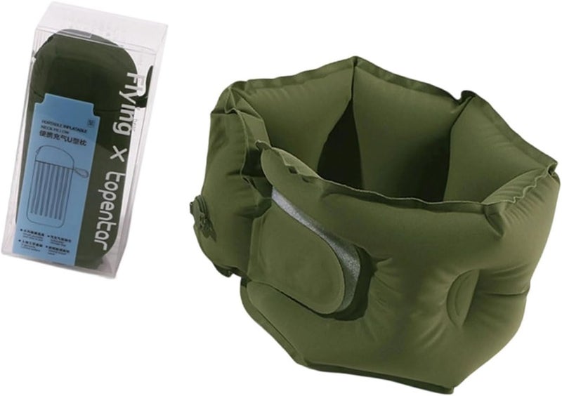Foldable U Type Air Pillow Breathable Materials Ideal for Business Trip Vacations and Daily Rest Offices Sleep Pillow - Image 4