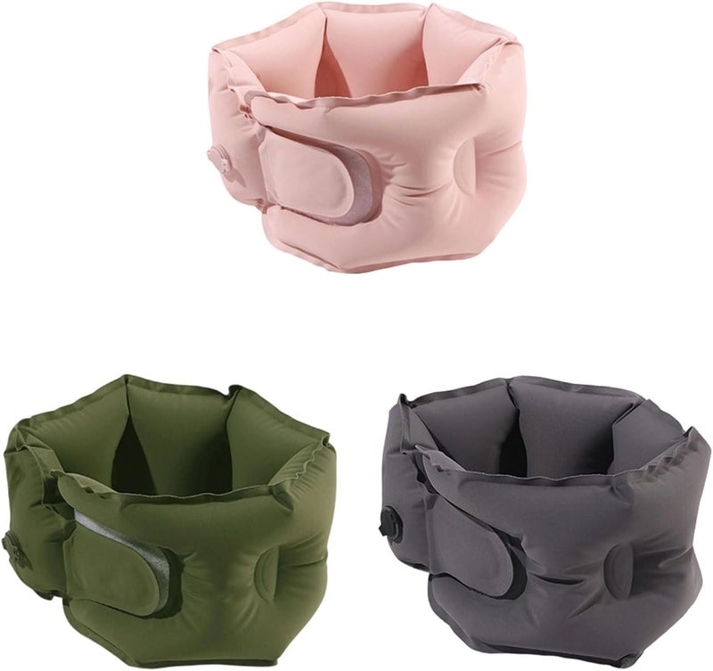 Foldable U Type Air Pillow Breathable Materials Ideal for Business Trip Vacations and Daily Rest Offices Sleep Pillow - Image 5