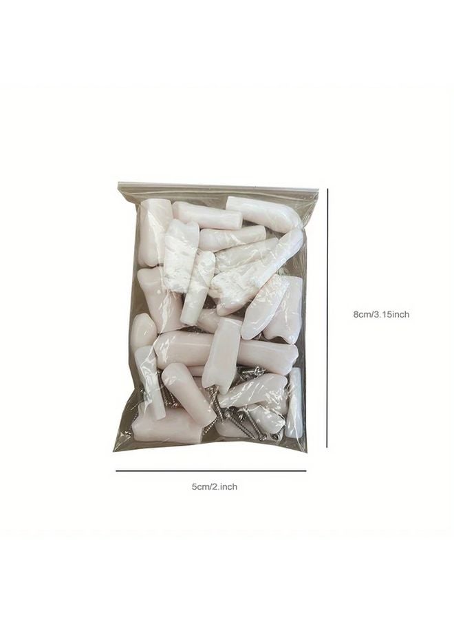 28pcs Full Mouth Removable Dental Training Teeth Model Set Plastic Material - Image 3