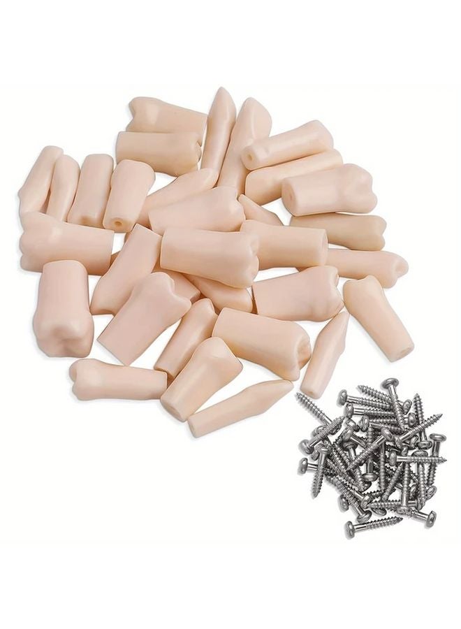 28pcs Full Mouth Removable Dental Training Teeth Model Set Plastic Material - Image 4