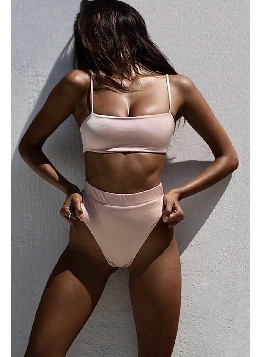 Angelsin طقم بيكيني بخصر عالي  - Image 3