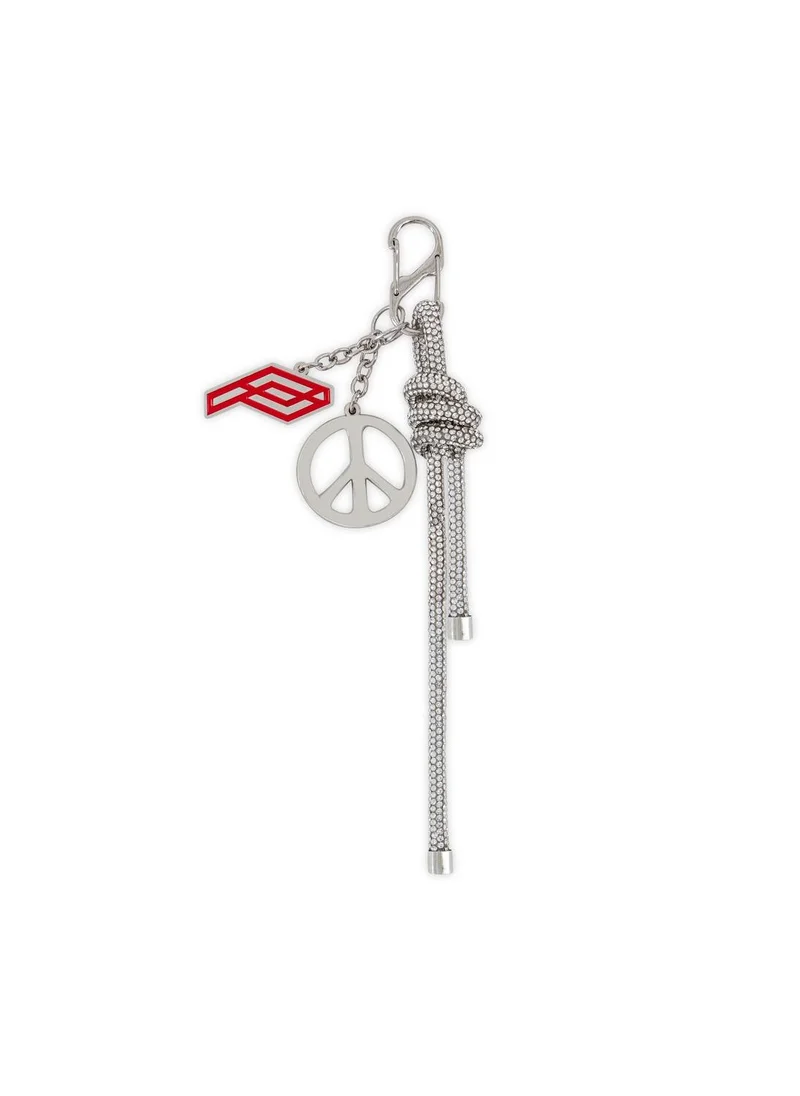 Peace Chain Logo Keychain