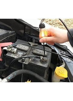 NityaEcommerce Circuit Tester 6V12V24V ABS Handle Long Steel Probe Alligator Clip Black  - Image 5