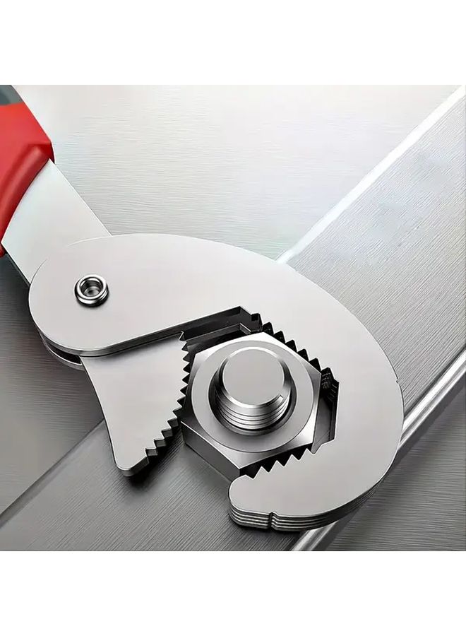 ProMaster Heavy Duty Adjustable Wrench and Pliers Combo Mechanical Color for DIY Home Repairs - Image 2