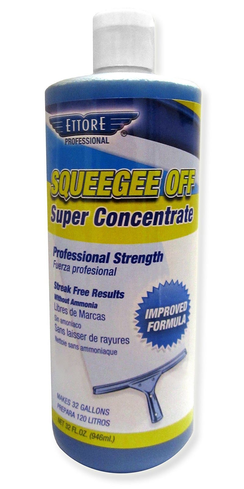 Ettore 30130 Squeegee Off Window Cleaning Soap, 32-Ounce - Image 1