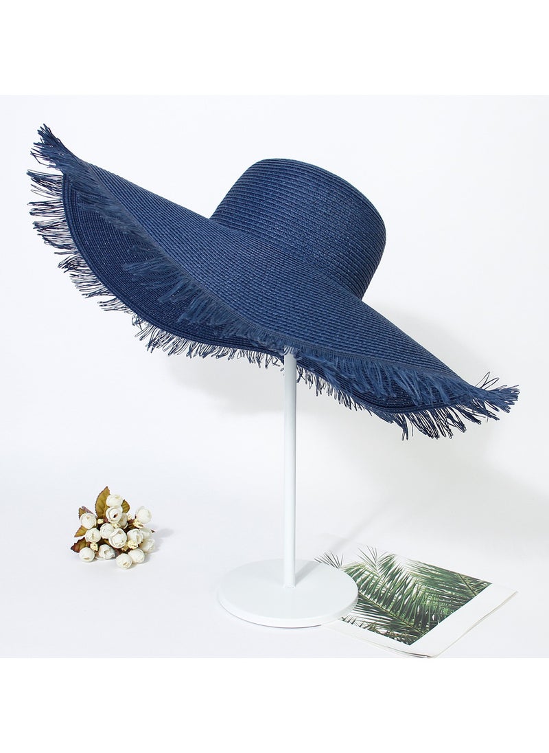 KUYING - New Summer Outdoor Big Eaf Beach Hat - Image 1