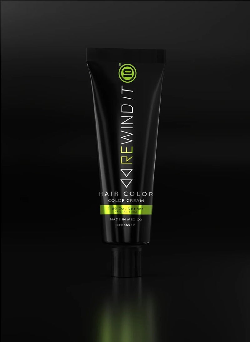 REWIND It 10 Hair Color For Men, Italian Formula, Ammonia Free Mens Hair Color, Dark Brown - Image 2
