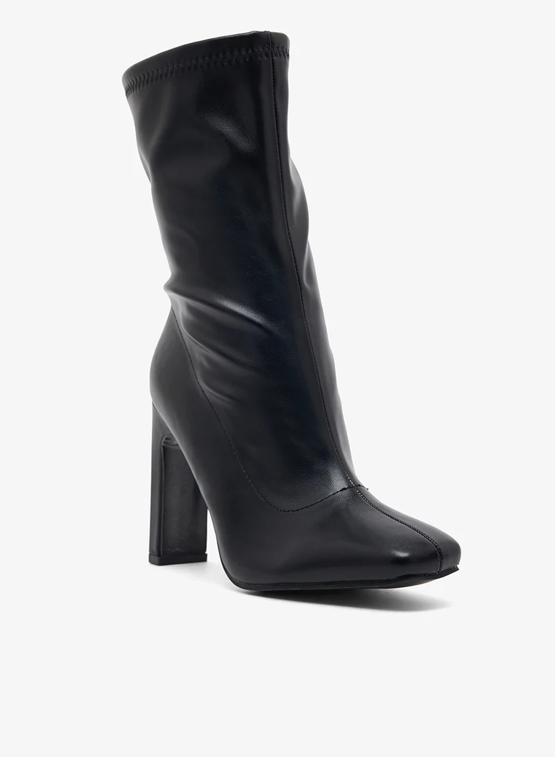 Ginger Side Zip Pointed Toe Ankle Boots