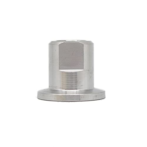 QMINOX SS304 KF16 NPT Female Adaptor thread 1/4" NW16 KF Female coupling ISO-KF16 X FNPT 1/4" - Image 2