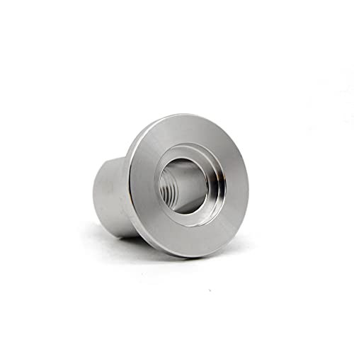 QMINOX SS304 KF16 NPT Female Adaptor thread 1/4" NW16 KF Female coupling ISO-KF16 X FNPT 1/4" - Image 1