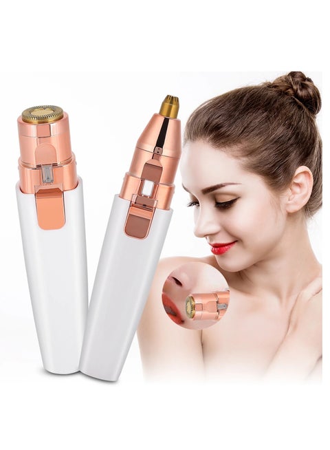 2 in 1 Rechargeable USB Painless Face & Eyebrow Hair Remover