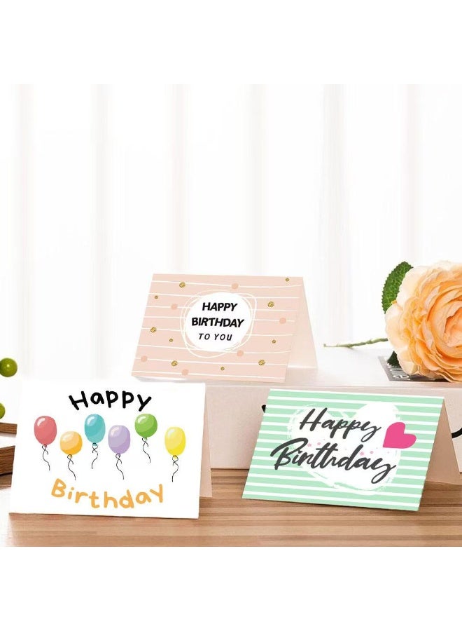 Generic 20pcs Birthday Greeting Cards – Assorted Designs with Envelopes & Stickers Set  - Image 3