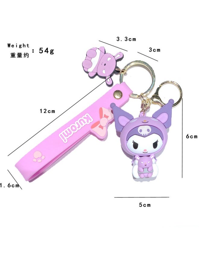 Sanrio Hug Buddy Keychain Sakura My Melody *1 pc - Image 2