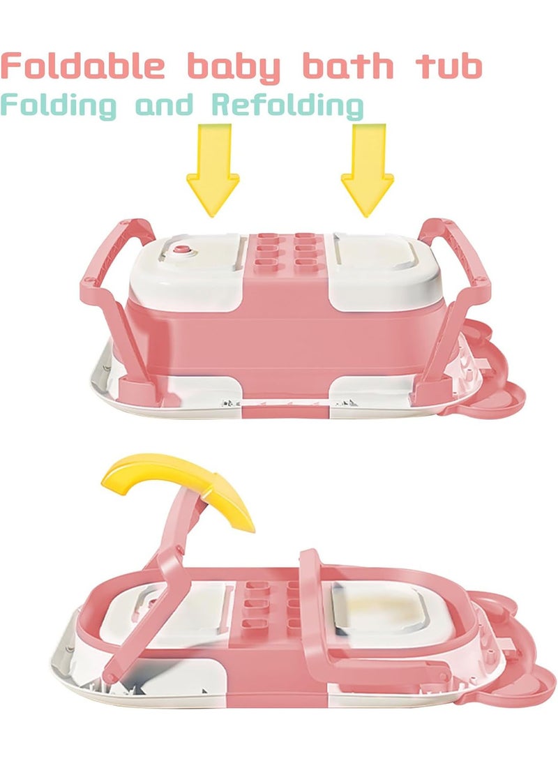 LIMOS Baby Bathtub with Thermometer and Drain Hole for Newborn to Toddler up to 42 months - Image 3