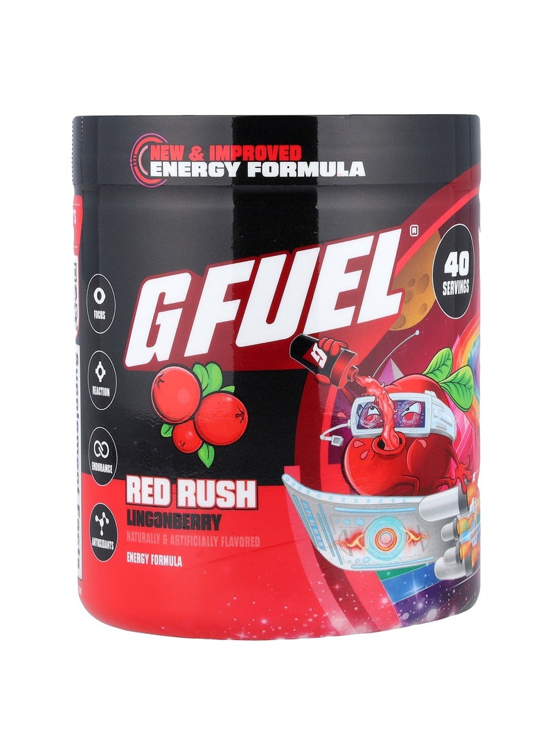 Energy Formula, Red Rush Lingonberry, 9.6 oz (272 g)