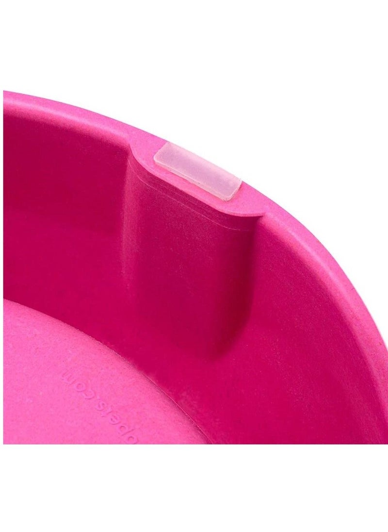 BECO - Beco Bamboo Food And Water Pet Feeding Bowl Pink - Image 1
