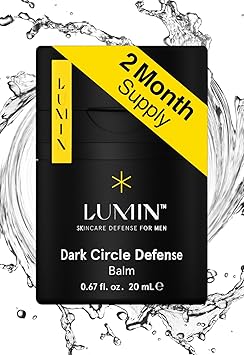 LUMIN Lumin Mens Dark Circle Defense Balm AntiAging Korean Formulated Eye Cream Treatment for dark circles fine lines wrinkles Suitable for all skin types Daily Use 20ml 1Pack - Image 1