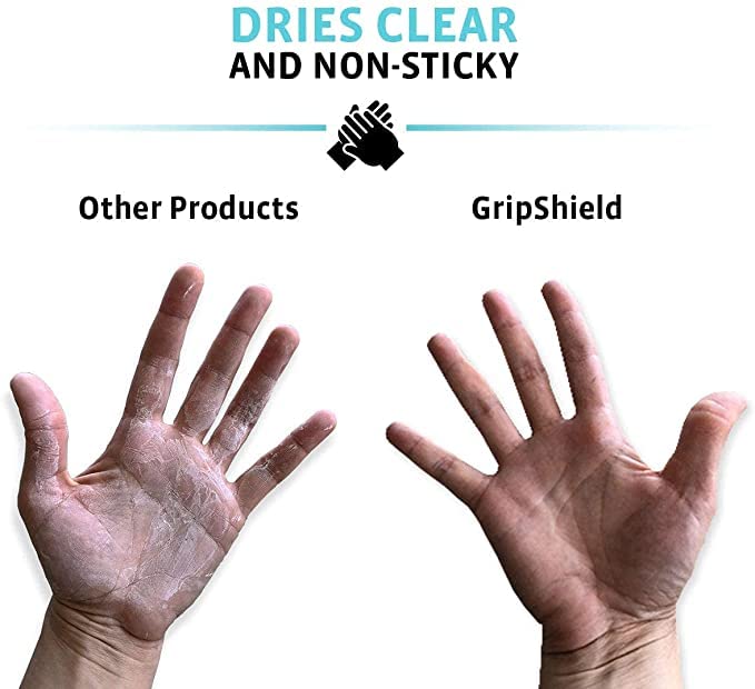 2Toms GripShield, Non-Sticky Grip Enhancer, Dry Grip Solution for Sweaty Hands, Tennis, Pickleball, Golf, Pole Dancing, and Gaming, 1.5 Ounce Bottle - Image 5