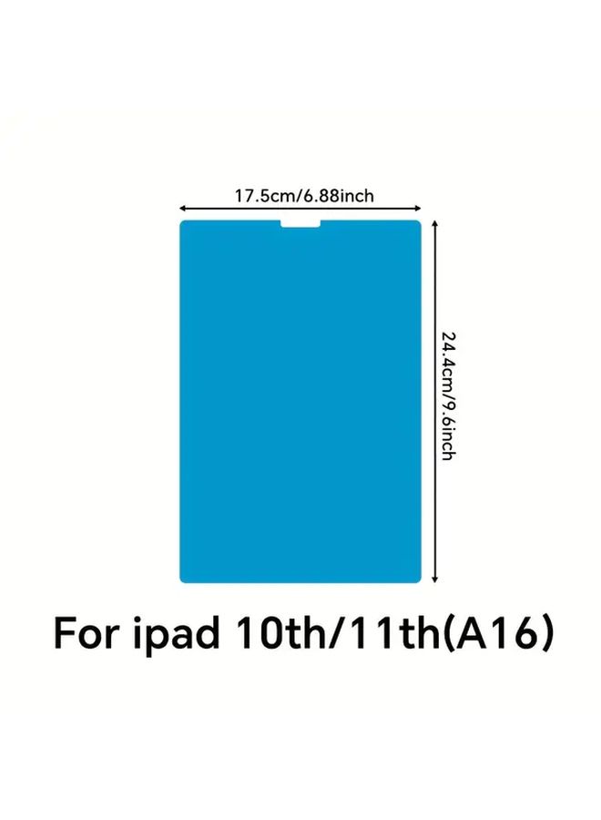 Anti Glare Matte Pet Screen Protector For Ipad 10th 10.9 2022 2 Pack - Image 2