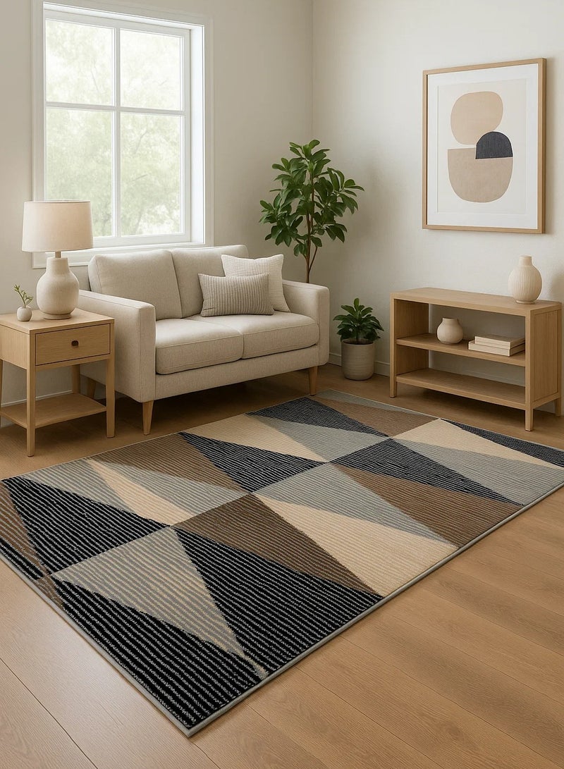 لوفت فيريرا، سجادة خارجية، سجادة أريكة، سجادة معيشة، مقاس 230×310 سم، قماش، متعدد الألوان، صنع في مصر-159/EC9/X - Image 1