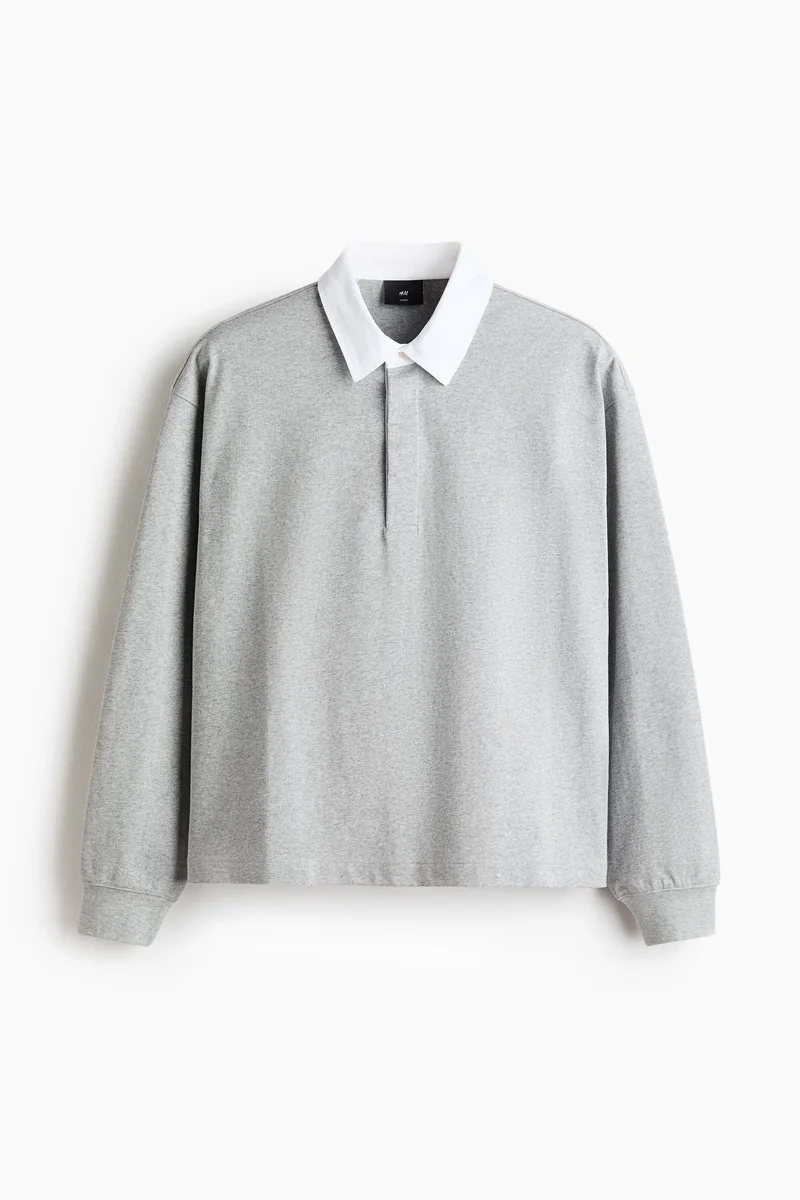 H&M Loose Fit Cotton polo shirt