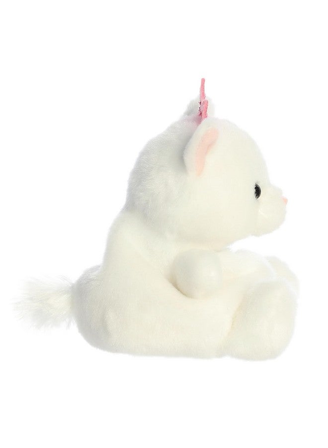 Aurora® Adorable Palm Pals™ Priscilla Princess Kitty™ Stuffed Animal - Fun Collectible Plush for Kids and Adult Collectors - Perfect for Decorating Rooms and Birthday Gifts - White 5 Inches - Image 3