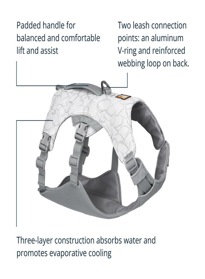 Ruffwear, Swamp Cooler Dog Harness, Lightweight with Evaporative Cooling for Hot Weather, Biolumin Blue, Small - Image 3