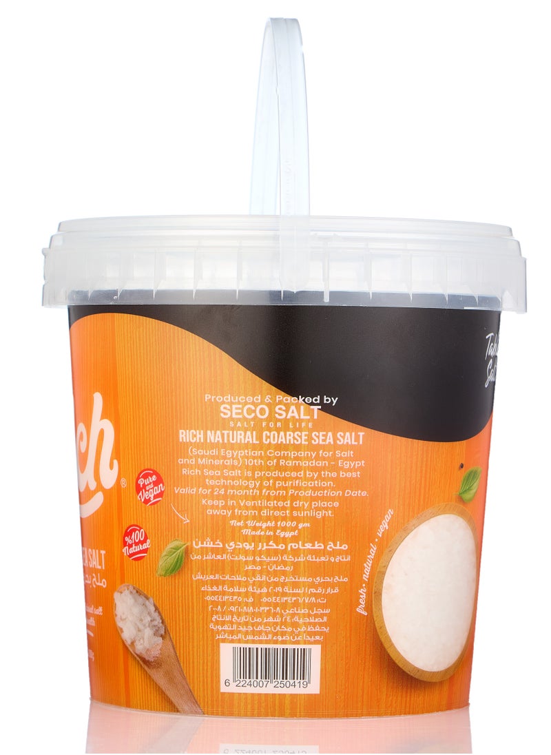 RICH Natural Coarse Sea Salt- 1kg  - Image 2