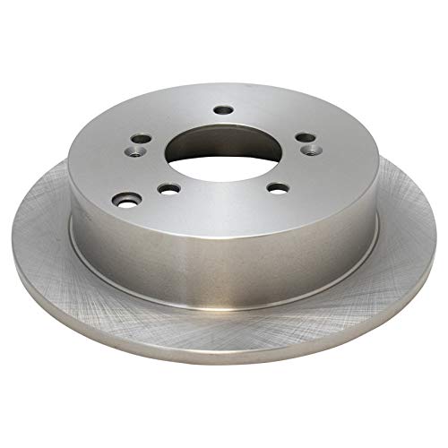 TRQ Rear Brake Pad & Rotor Kit Semi-Metallic Compatible with 2001-2006 Hyundai Santa Fe 2009 Tucson 2005-2010 Kia Sportage - Image 5