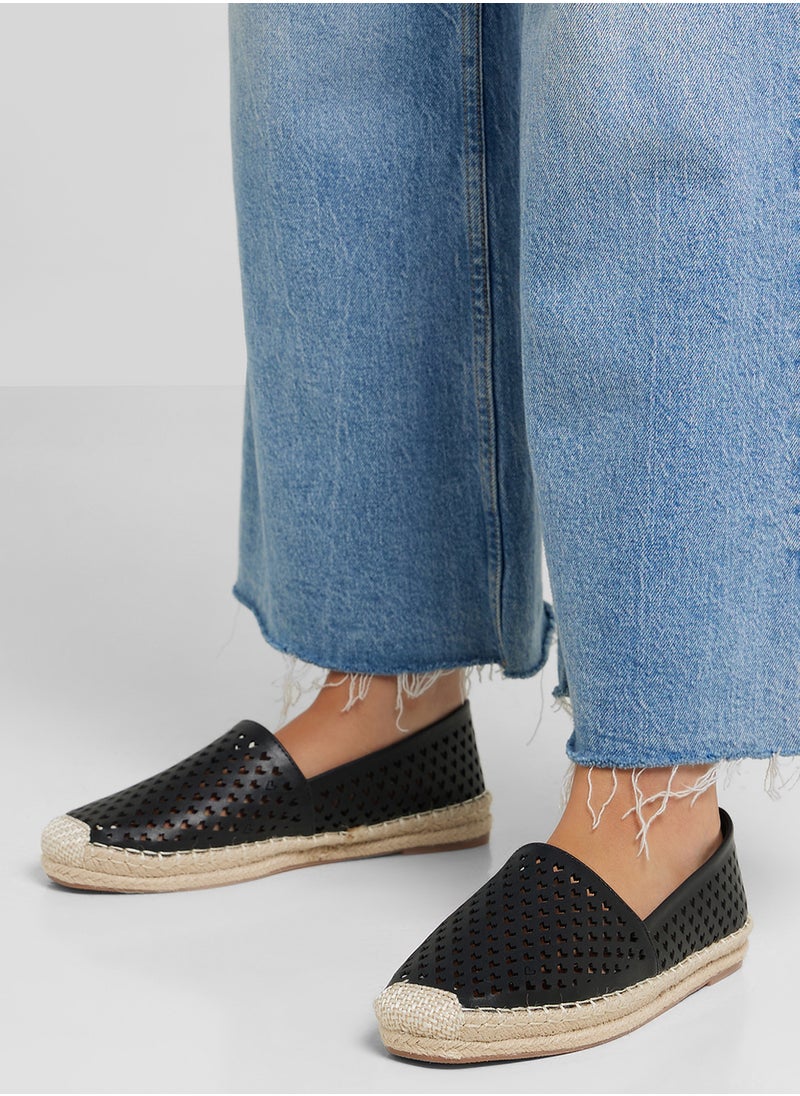 Ginger - Heart Cut Out Espadrille - Image 1