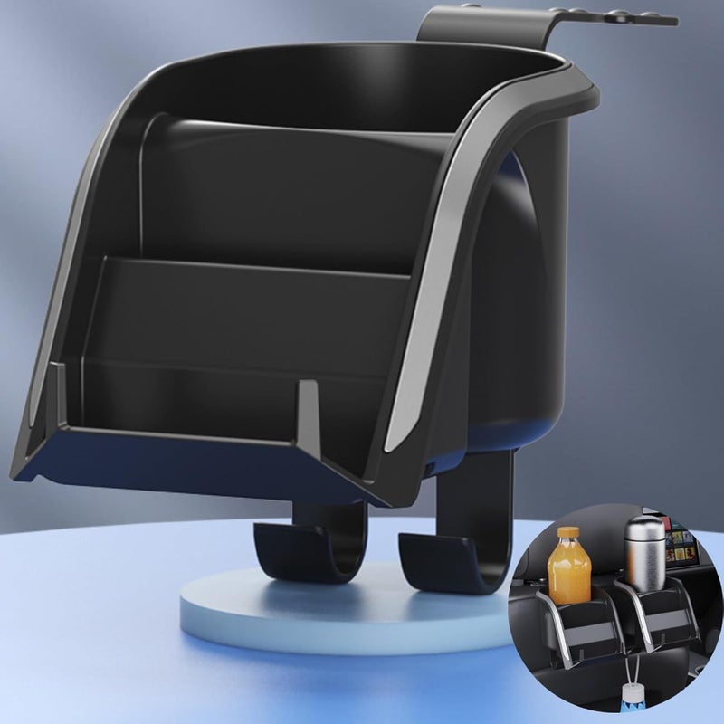 Car Backseat Organizer with Cup Holder and Phone Holder - Image 2
