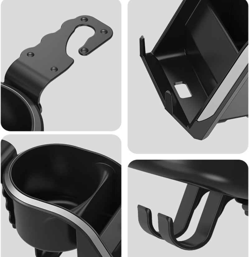Car Backseat Organizer with Cup Holder and Phone Holder - Image 3