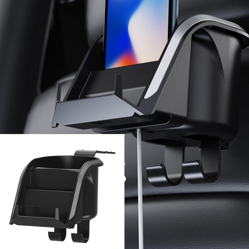 Car Backseat Organizer with Cup Holder and Phone Holder - Image 4