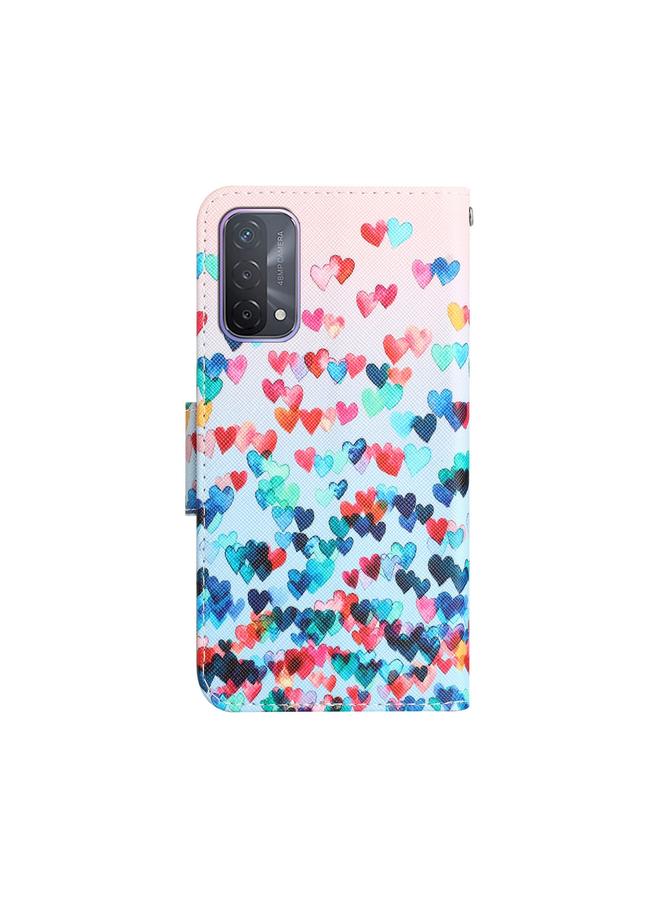 S-TOP Case For OPPO A93 5G Colored Drawing Leather Phone Case - Image 3