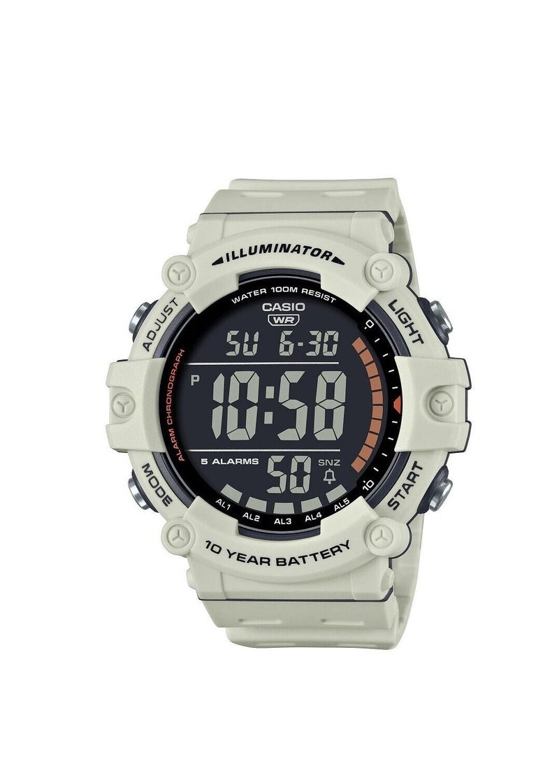 CASIO Men's Rubber Band Digital Watch Ae-1500Wh-8B2VDF  - Image 1