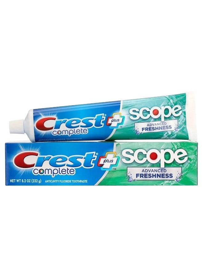 Crest Complete Plus Scope Pro Advanced Freshness 232g