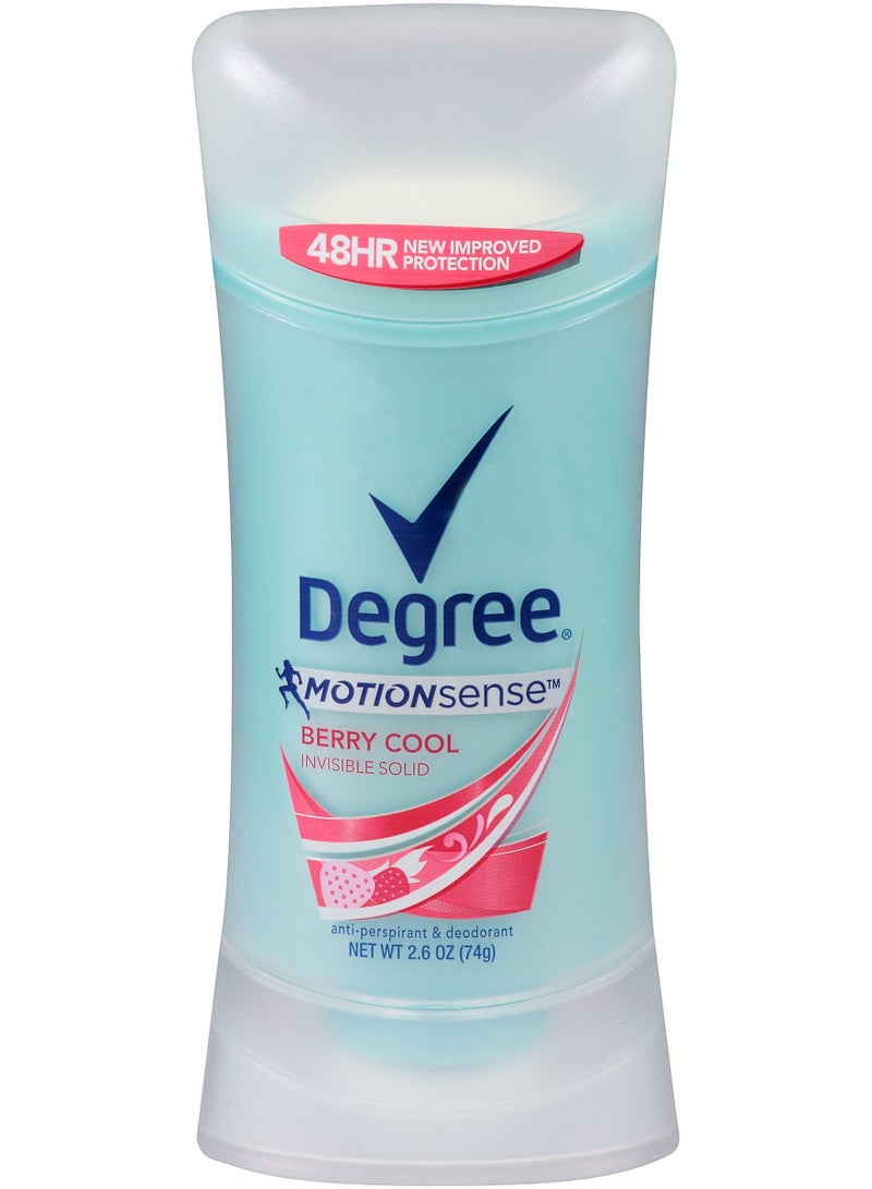 Degree Advanced, 72H MotionSense, Antiperspirant Deodorant Berry & Peony74 g